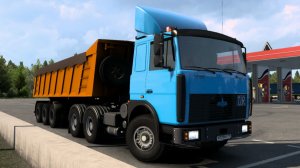 579 / ЕTS2 1.57 / MAZ 6422 / Домой в Питер!