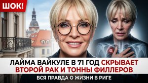 ШОК! Лайма Вайкуле в 71 год скрывает второй рак и тонны филлеров: вся правда о жизни в Риге