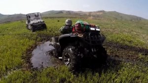 По  полуострову Краббе  к Посьету на квадроциклах и багги. Хасанский район Зарубино Андреевка