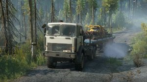 SnowRunner Доставка буровой установки