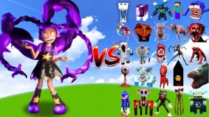 ЛИЛИ ЛАВБРЕЙДС против Всех Боссов Майнкрафт | Битва мобов в Майнкрафт