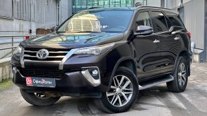 Toyota Fortuner II, 2017