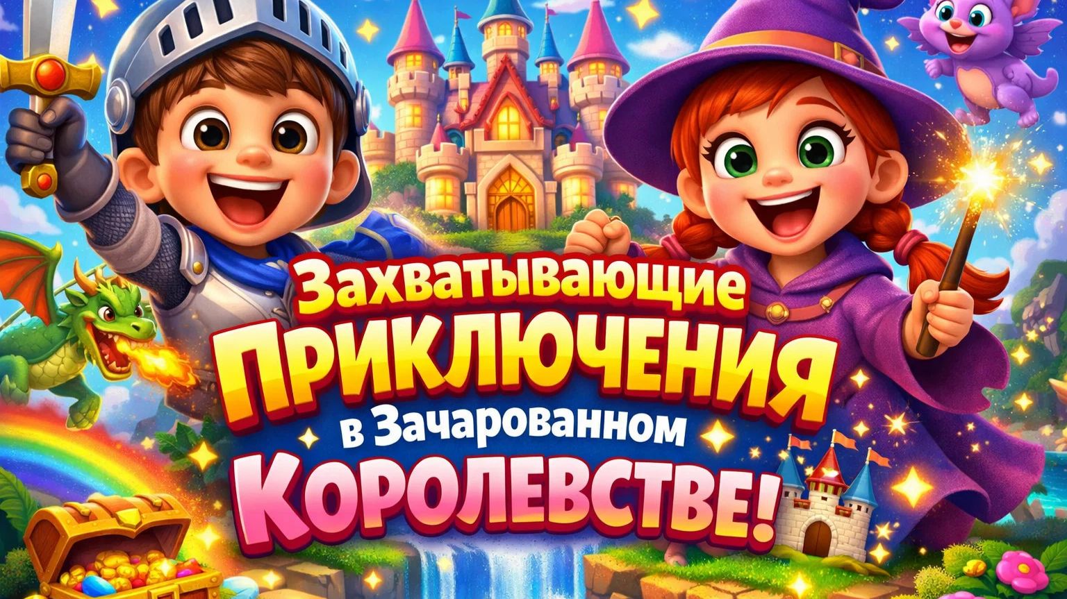 Захватывающие приключения в Зачарованном Королевстве! 🏰✨