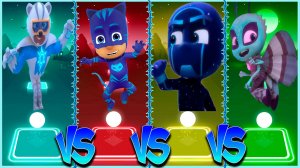 Герои в масках Coffin Dance в Tiles Hop lvl 13 - Мультик PJ Masks
