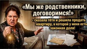 Истории из жизни \ - Мы же родственники, договоримся!