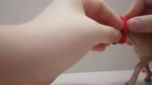 Как зделать недоуздок из шерстяной проводки