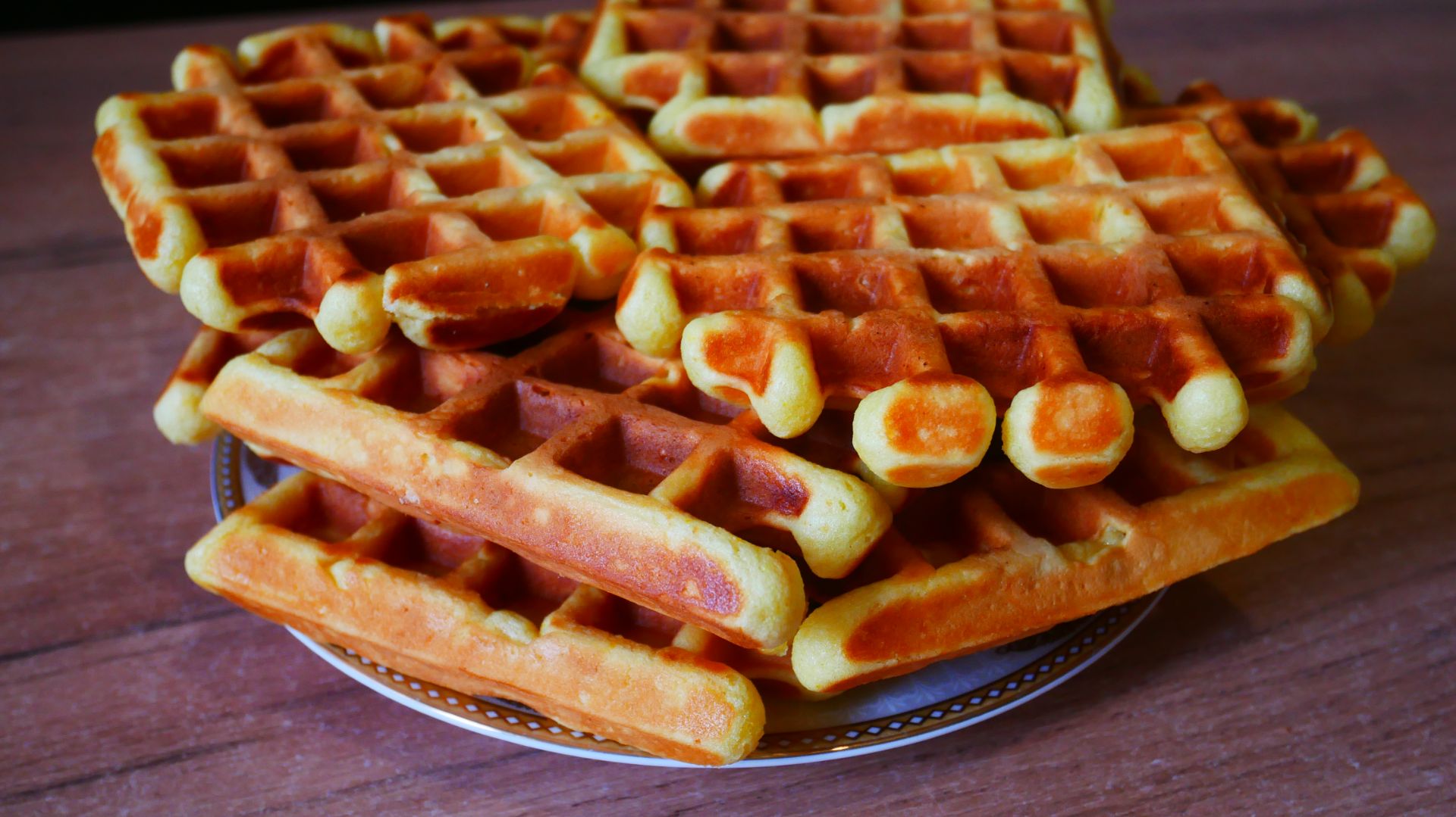 Апельсиновые вафли на сметане в вафельнице Рецепт вкусных вафель