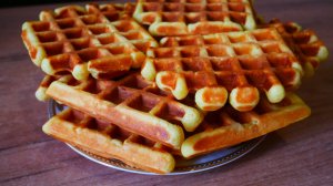 Апельсиновые вафли на сметане в вафельнице Рецепт вкусных вафель