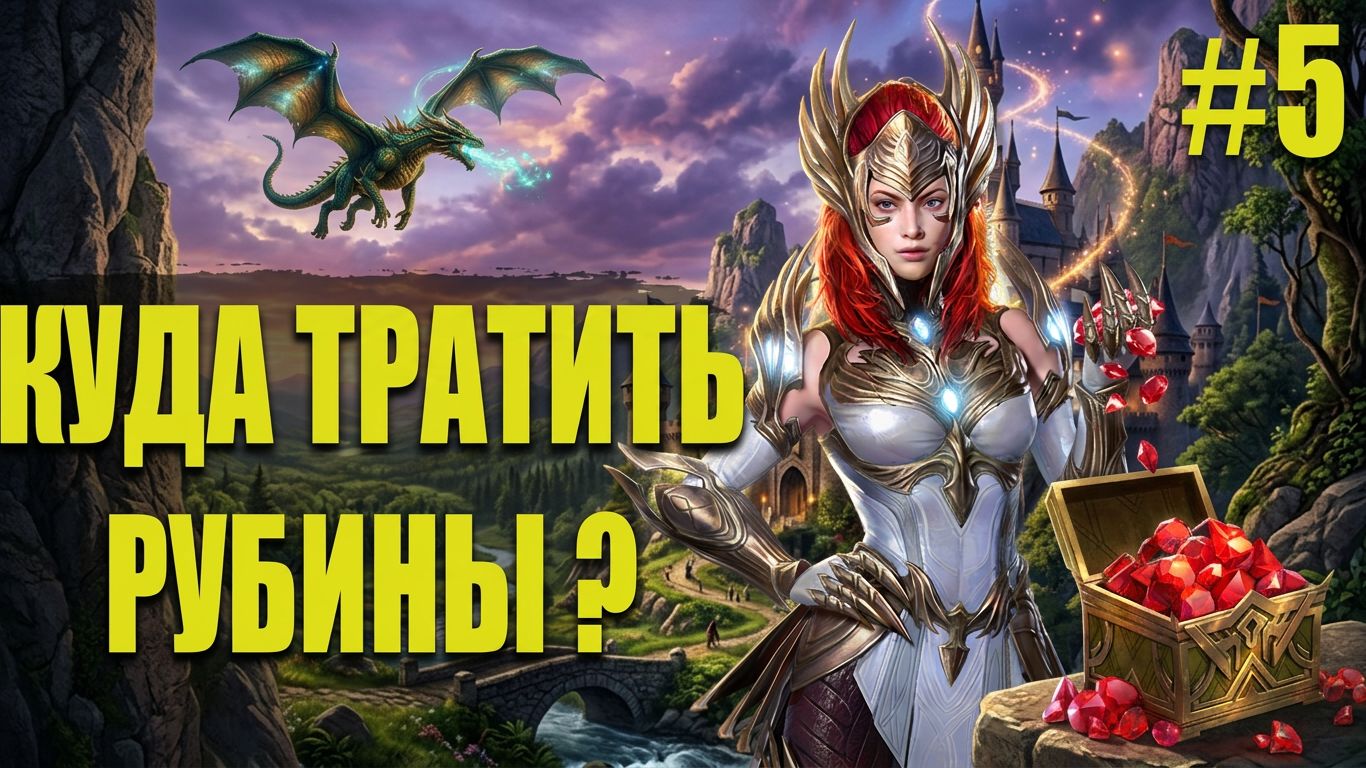 НОВИЧОК 2026 #5 | КУДА ТРАТИТЬ ПЕРВЫЕ РУБИНЫ? НОВЫЙ ПРОМОКОД! | Raid Shadow Legends