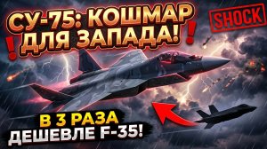 F-35 ПРОИГРАЛ РОССИЯ ВЫПУСТИЛА ИСТРЕБИТЕЛЬ В 3 РАЗА ДЕШЕВЛЕ!