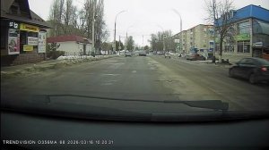 Пример записи видеорегистратора TrendVision MR-2K - Задняя камера