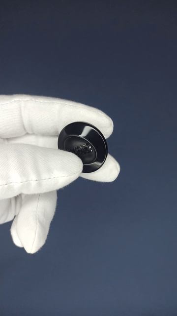 Пуговицы черные (размер № 44), Артикул 00957