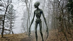 он похищает людей, Путину показали кадры нового существа.