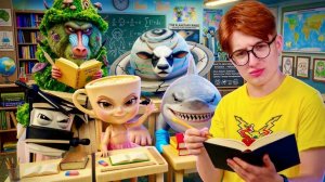 24 Часа В Школе Злодеев Brainrot!