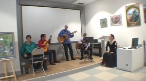 Концерт группы Музыка Ветра 15 03 2026 в библиотеке Белинского. 2 часть.