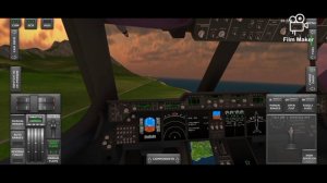 видео в  Turboprop flight simulator