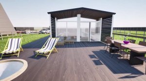 Планировка домика 60м2