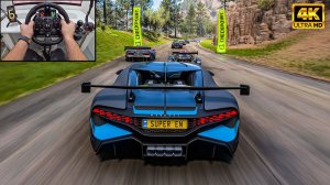 Bugatti Divo VS Extream Truck Toys - Forza Horizon 5