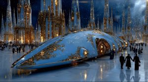 Futuristic Utopia City by the Sea: Cinematic Sci-Fi Architecture