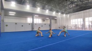 ТР 1 спортивный разряд, Понасенко - Романовская - Иванова, КСШОР, Балансовое упражнение