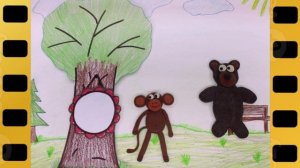 Мультфильм "Зекрало и обезьяна"