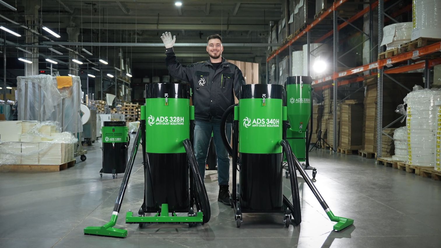 Сравнение промышленных пылесосов ADS 328 HEPA и ADS 340 HEPA