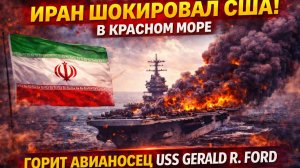 Иран Шокировал США! в Красном Море Горит Авианосец USS Gerald R. Ford