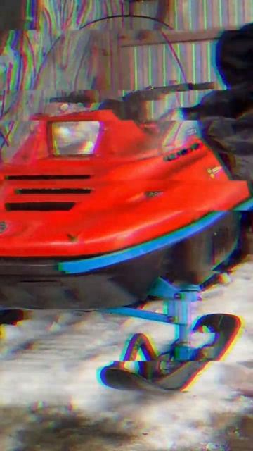 Снегоход и муж