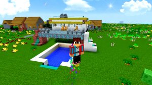 стройка деревня N13 майнкрафт Minecraft!