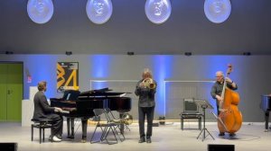 Аркадий Шилклопер, Андрей Марухин и Игорь Иванушкин в концертном зале имени В. Я. Шебалина. 14.03.26