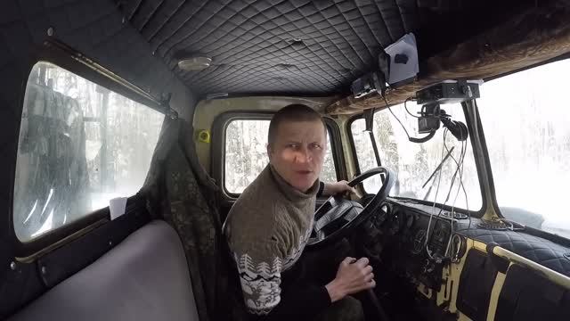 Урал Лесовоз без слов.