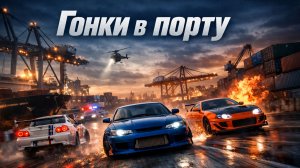 Гонки маленьких машинок в игрушечном порту! 🚗 Контейнеры, корабли и скоростная трасса | Мультик