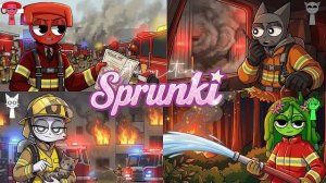 SPRUNKI Команда экстренного спасения! Сирены и герои в официальном клипе! РЕАКЦИЯ