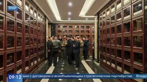 Ким Чен Ын посетил стройку музея, посвященного освобождению Курской области: кадры.