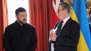 Зеленский опоздал на встречу со Стармером