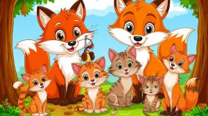 Мультики про Весёлых Лисят
