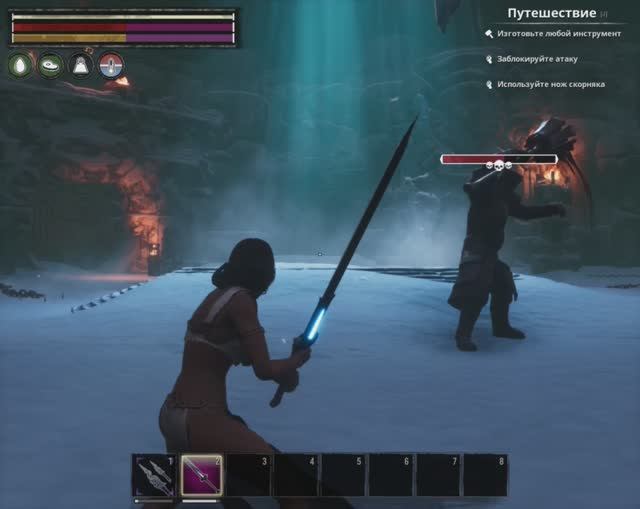 Конан. бой С Большим Злым Дядькой..