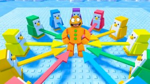 ЭТО ЛУЧШАЯ ИГРА В КОТОРУЮ Я ИГРАЛ РОБЛОКС НОКАУТ ПИНГВИНОВ