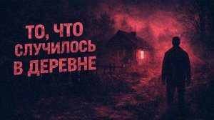 ДЕРЕВЕНСКИЕ РАССКАЗЫ. Страшные. Мистические.