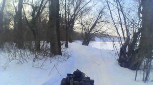 покатушки на мотобуксировщике