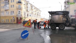 С начала весны в Самаре отремонтировали 3,5 тыс. кв. м повреждённых дорог