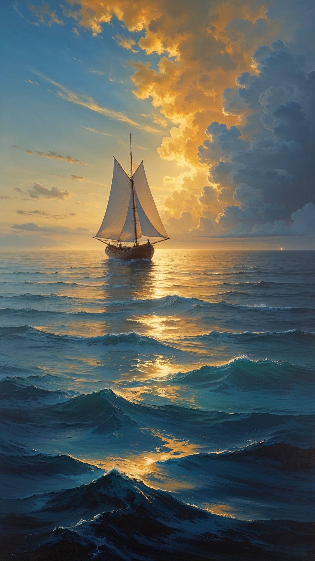 «Парус» — М.Ю. Лермонтов (AI‑адаптация, шорт)