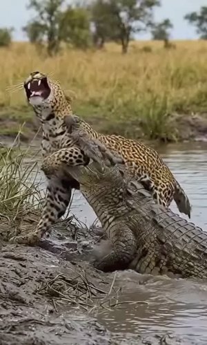 Крокодил и Ягуар