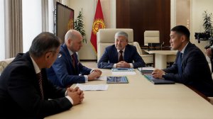 Адылбек Касымалиев и Радик Батыршин провели встречу в Бишкеке