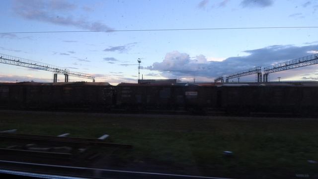 Отправление из Хабаровск 🇷🇺 | Вид из окна поезда