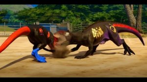 Мультики про динозавров. Битва Динозавров.