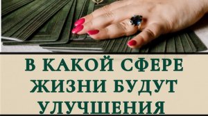В какой сфере жизни будут улучшения ?