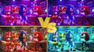 Ёжик Соник: Музыкальный заезд на 4 цвета! 🦔🌈 Прыжки по плиткам: Экстремальный ритм и скорость