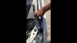 инструкция по установке газовых упоров капота Mitsubishi Lancer X (10) / Митсубиси Лансер 10