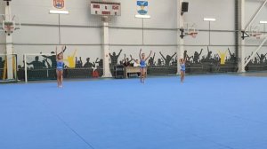 ТР 3 юношеский разряд, Авсеенко  - Бужинская - Билан, МАУДО ДТДиМ, Комбинированное упражнение